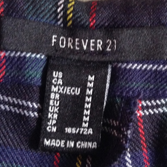 Forever 21 Plaid Pants. - Picture 4 of 4